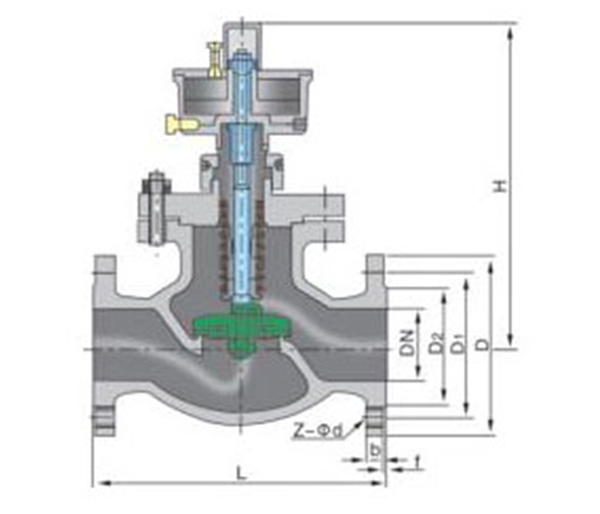 QDq421F-40站用氣動緊急切斷閥